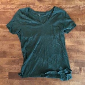 Madewell v-neck pocket T-shirt
